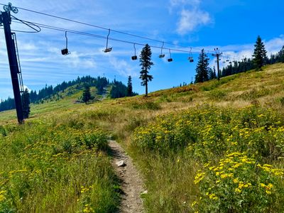 Ski slopes of Summit West