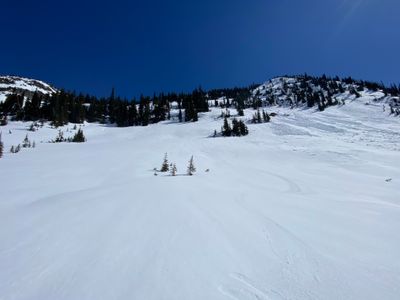 Looking up at my tracks