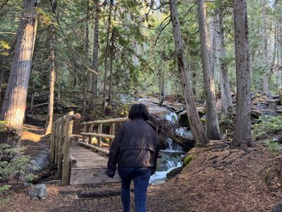 Crossing the creek