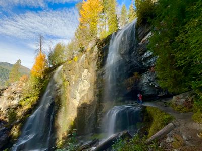 Behind Silver Falls